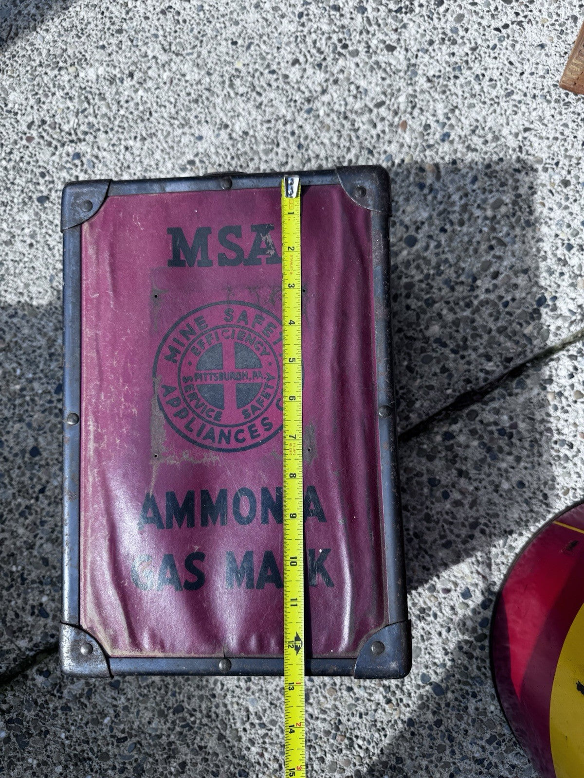 Vintage MSA Industrial Gas Mask Antique