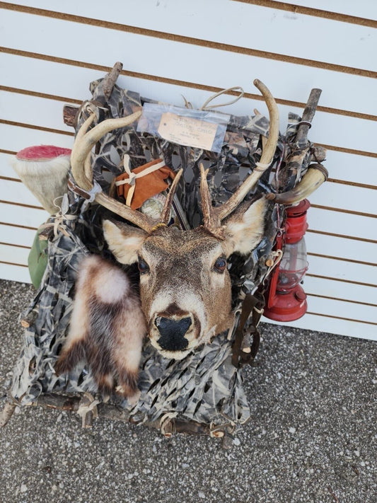 Whitetail Pack Out Back Pack Mount Taxidermy | Skin Pelt