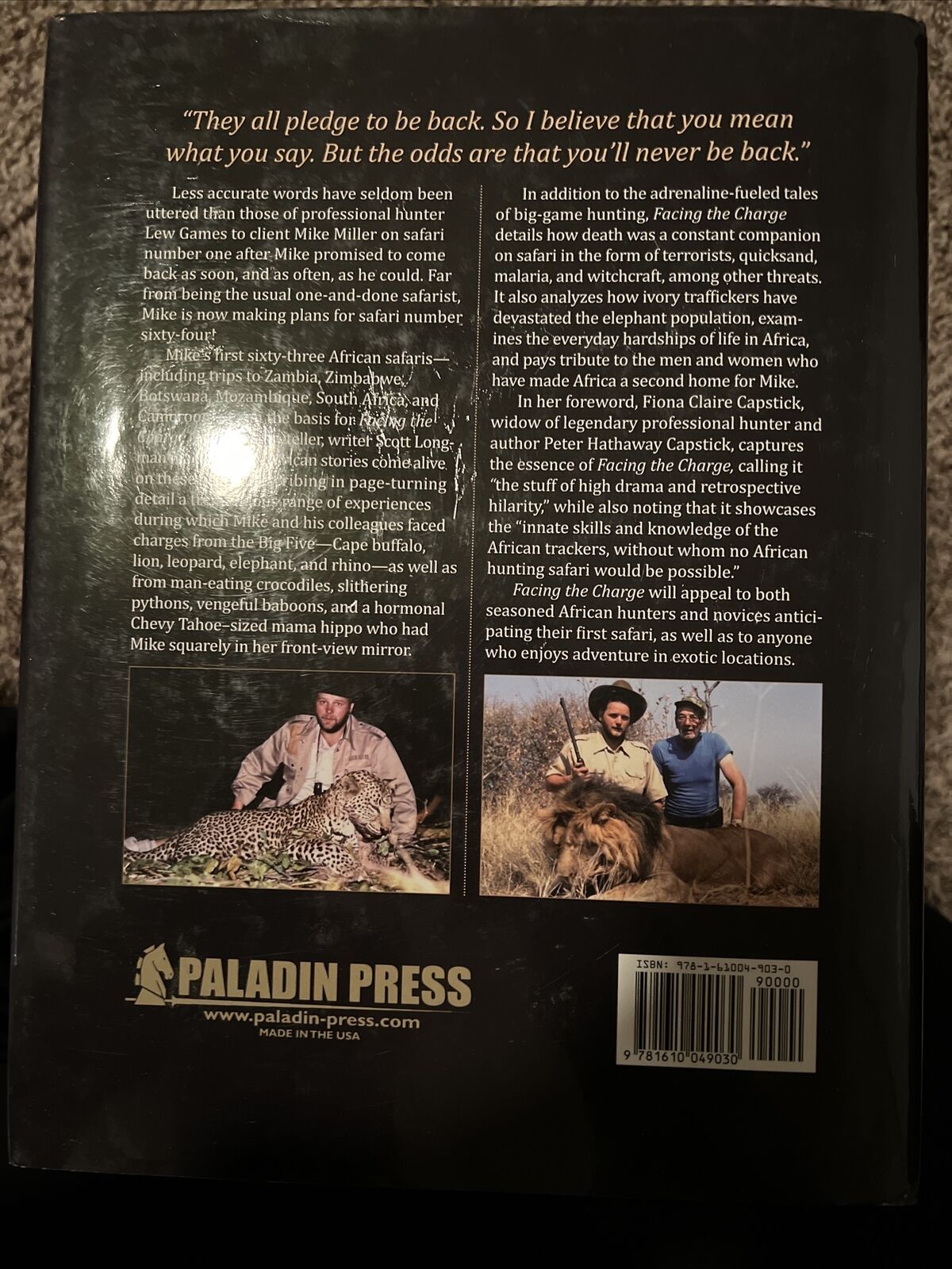 Facing the Charge: African Dangerous Game