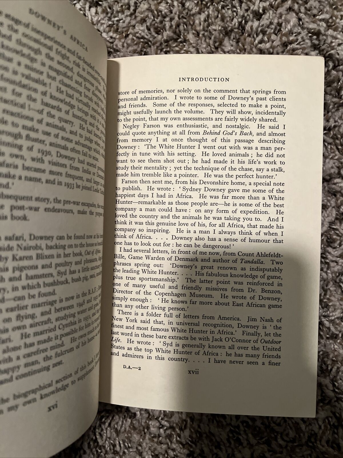 Downeys Africa, Anthony Cullen, Cassell, 1959, Hardcover